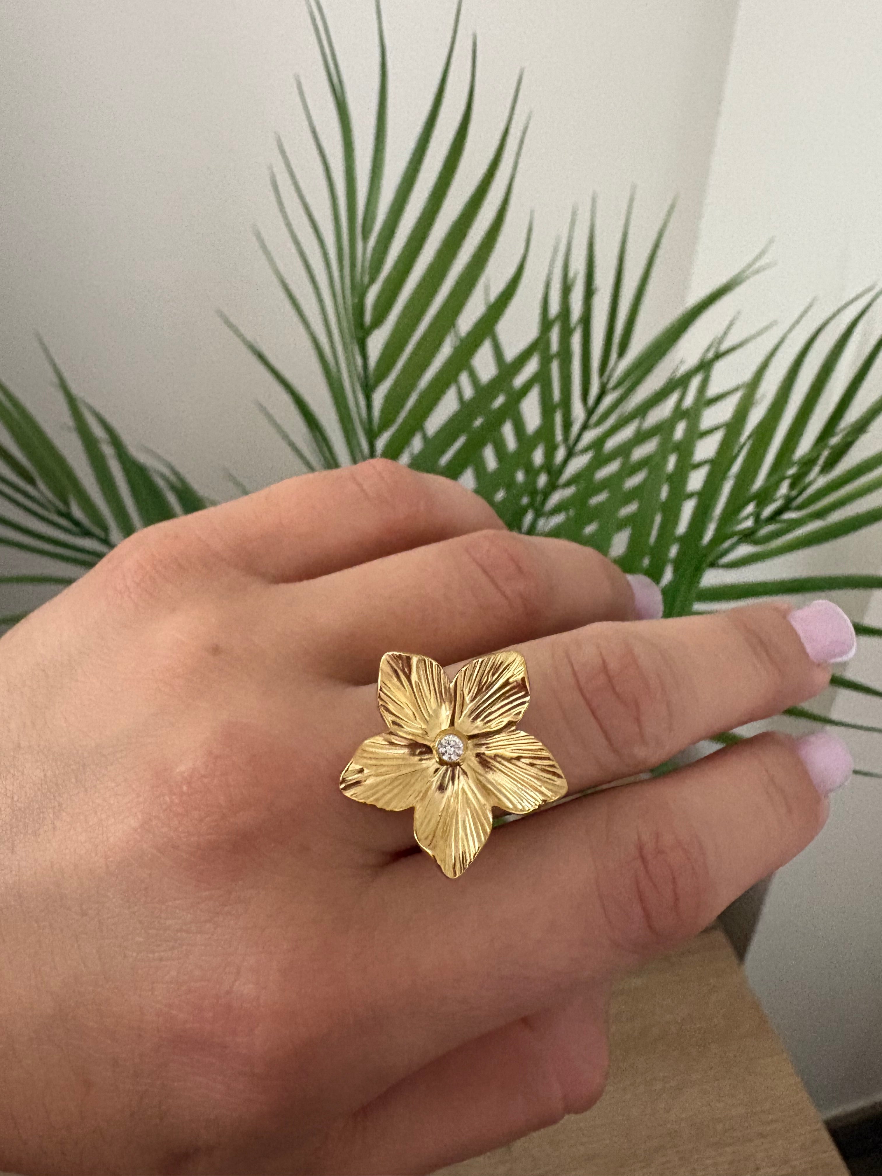 Bague Fleur